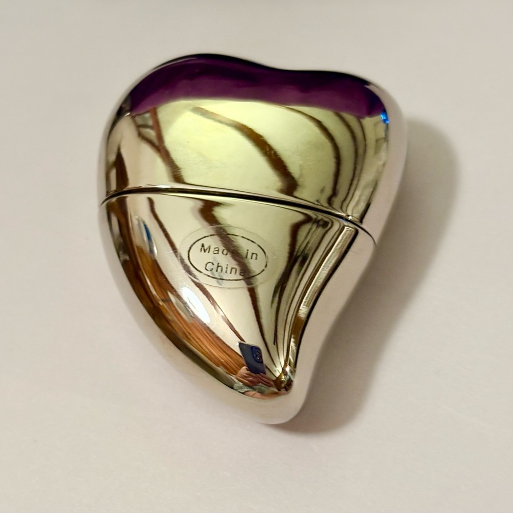 NIB Rare Arthur Price Silver Heart Shaped Perfume Spray Atomizer GREAT GIFT! - Picture 7 of 7